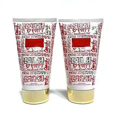 Coach Poppy Body Lotion X 2 - Discontinued Scent • $50