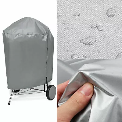 For Weber Charcoal BBQ Grill Safety Cover Kettle Style Water Resistant 57cm • $25.18