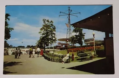 Midway Area Idora Amusement Park Youngstown OH UNP Postcard French Fry Fun House • $5.99