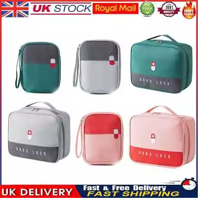 Outdoor Emergency Medical Bag First Aid Drug Storage Bags Survival Kit Equipment • £5.31