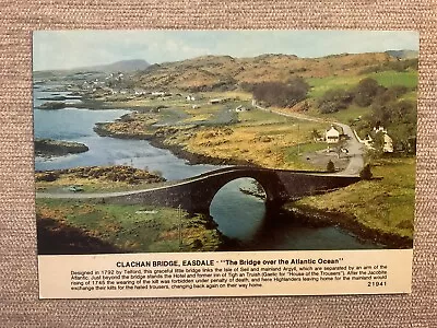 Vintage Postcard - Clachan Bridge Easdale • £1.60