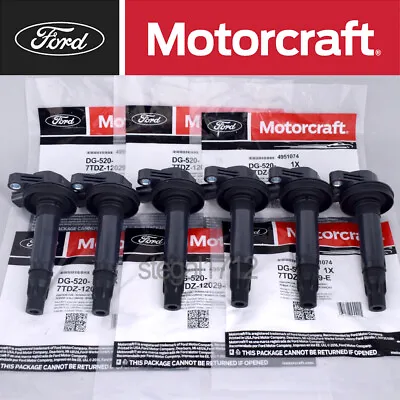 6PCS GENUINE OEM Ignition Coils DG-520 For 07-13 Lincoln Mercury 3.5L 3.7L DG520 • $109.99