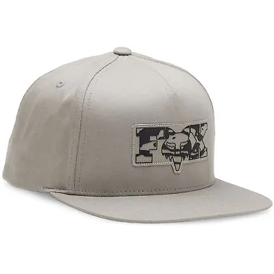 Fox Racing Cienega Snapback Baseball Hat Cap Flat Brim Adjustable Closure Iconic • $25.99