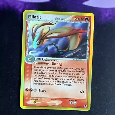 Milotic Holo Rare 5/101 Delta Species - Pokémon TCG EX Dragon Frontiers LP • $7