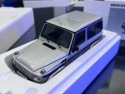 AutoArt Mercedes-Benz G500 1998 1/18 Silver Retired • $315