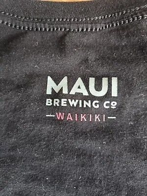 Medium Maui Brewing Waikiki Mens Brewery Tshirt Hawaii Honolulu • $10