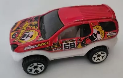 Hot Wheels 2000 Isuzu Vehicross Red #59 Jonesway Diecast - RARE / VHTF • $12.99