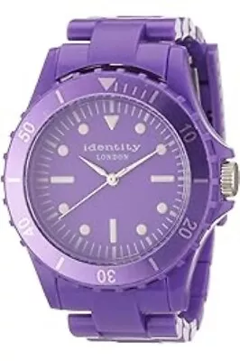 Identity London Wrist Watch Purple Quartz • £8.99