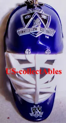 NHL LA KINGS Hockey Goalie Face Mask Keychain Rare Sports Collectable Souvenirs • $9.99