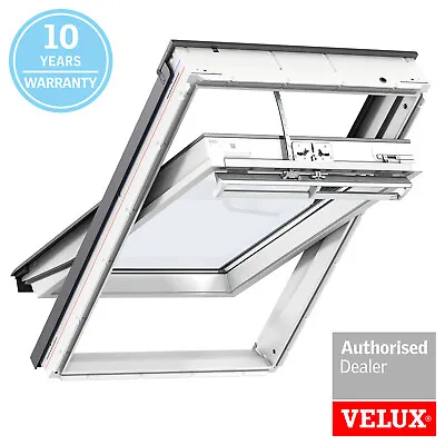 VELUX Electric Roof Window GGU 007021U Polyurethane With Selected Flashing Kit • £1213.21