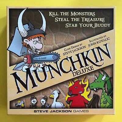 Steve Jackson Games Munchkin Deluxe Board Game  • $12