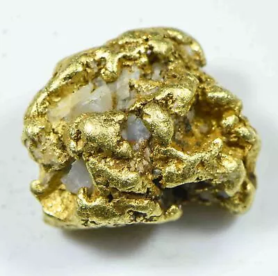 QN-20  Alaskan BC Gold Nuggets With Quartz  Genuine 4.62 Grams • $394.54