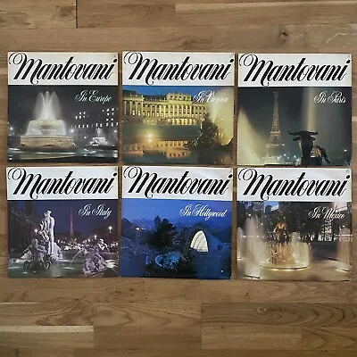 £5.95 • Buy Magic Of Mantovani 6 Vinyl Collection Europe Vienna Paris Italy Hollywood Mexico
