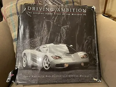 £180 • Buy DRIVING AMBITION The Inside Story Of McLaren F1 Doug Nye 1999 **FIRST EDITION VG
