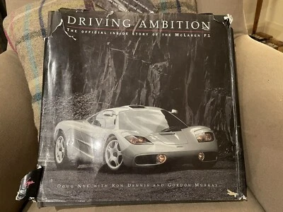£180 • Buy DRIVING AMBITION The Inside Story Of McLaren F1 Doug Nye 1999 **FIRST EDITION VG