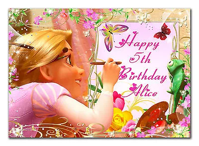 C070; Large Personalised Birthday Card; Custom Made For Any Name; Princess • £4.50