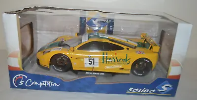 Mclaren F1 Gtr St #51 24h Le Mans (1995) 1/18 Diecast Model Car Solido S1804105 • $50