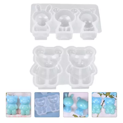 Rabbit Silicone Mould Easter Resin Mold Bunny Resin Mold Diy Rabbit Silicone • $8.12