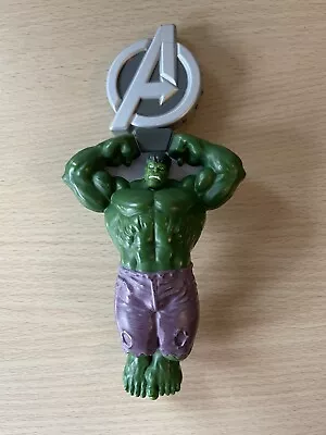 Disney Store Exclusive Marvel Avengers Spinning Logo Incredible Hulk Figure Toy • £6.99
