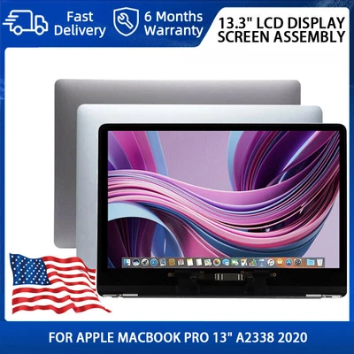 $210.99 • Buy LCD Screen Display Retina Full Assembly A2338 For Apple MacBook Pro M1 2020 New