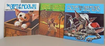 The Gift Of Mogwai Stories 1-3 Vinyl Record And Books 1984 Gremlins • $7.99