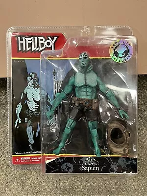 * Mezco 2007 Comic Con Exclusive Hellboy Abe Sapien Action Figure *bc • $250