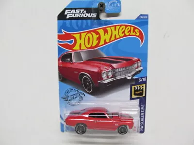 Hot Wheels - Fast & Furious - Red '70 Chevelle SS • $2.99