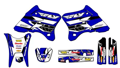 2003-2004 WR 450 F 13 FLY Blue Senge Graphics Kit Compatible With Yamaha • $134.99