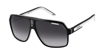 $101.95 • Buy Carrera 27 Unisex Black & White Sunglasses Sport Racing Designer Retro