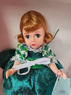 Madame Alexander Ireland Irish Doll Dress And Red Curls Hairstyle #24140 In Box • $49.97