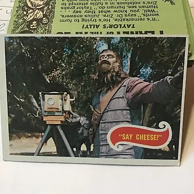 $8.99 • Buy 1969 Planet Of The Apes (green Back) Card #17 (vg) “ Say Cheese!”