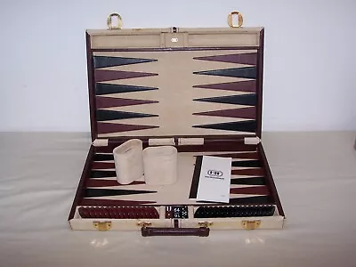 Vintage 1978 H.I.T. Backgammon Set Large Case • $5.99