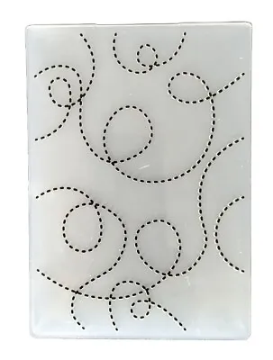 Embossing Folder - 6  X 4  - SWIRLS - BACKGROUND - Crafts - Scrapbooking • £4.25