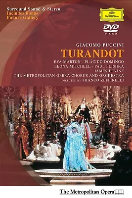 Puccini: Turandot At The Metropolitan Opera: Eva Marton Plcido Domingo Et Al. • $8