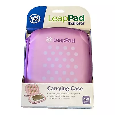 LeapFrog  Leap Pad Explorer Carrying Case Holds 6 Cartridges & System - New • $17.07