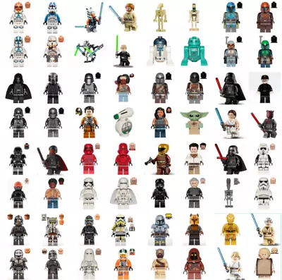 LEGO Star Wars Minifigures YOU PICK Jedi Storm Trooper 100% New Authentic Lego • $8.99