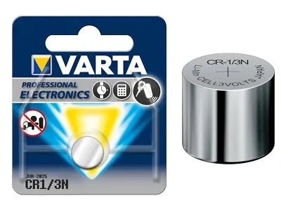 2X Battery Varta Professional Electronics Cr 1/3 N / CR11108 Varta Type: 6131 • £11.15