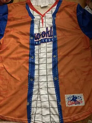 Brooklyn Cyclones Back To The Future Marty McFly Jersey XL BTTF MILB Vest Mets • $45.12