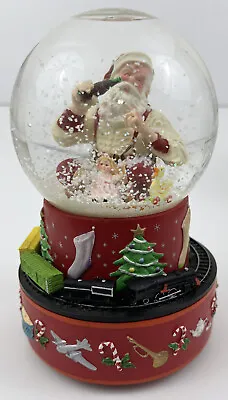$21.95 • Buy Hallmark 2001 Coca-Cola Santa W/ Train Christmas Musical Snow Globe Original Box