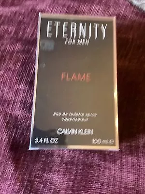 Calvin Klein Eternity Flame For Men EDT Spray 100ml Men Fragrance • £24.99