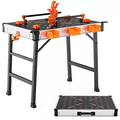 33  Portable Workmate Bench Workbench With 3 Tool Boxes Portable Handle • $89.99