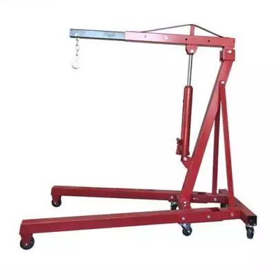 New Steel 2Ton Engine Motor Hoist Stands Cherry Picker Shop Crane Lift Foldable • $235.03