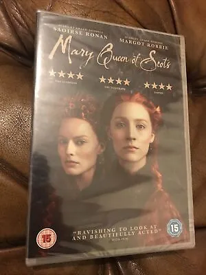 MARY QUEEN OF SCOTS DVD NEW SEALED SAOIRSE RONAN MARGOT ROBBIE DAVID TENNANT New • £3.49