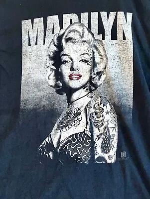 Marilyn Monroe T Shirt Rockabilly T Shirt Tattoo T Shirt Mens Medium T Shirt • $4