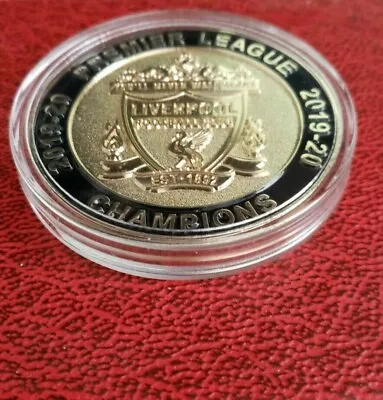 £5 • Buy Liverpool Fc Prem League Champions 2019/20 Gold Coin/medal