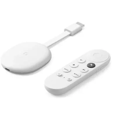 $107.38 • Buy Google Chromecast With Google TV 4K - Snow [GA01919-AU]