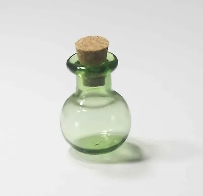 Dollhouse Miniature Green Glass Onion Jar - Great For Halloween  • $2.99