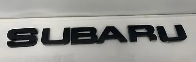 14 15 16 17 18 SUBARU FORESTER REAR GATE LID EMBLEM LOGO BADGE SYMBOL OEM Black • $15.99