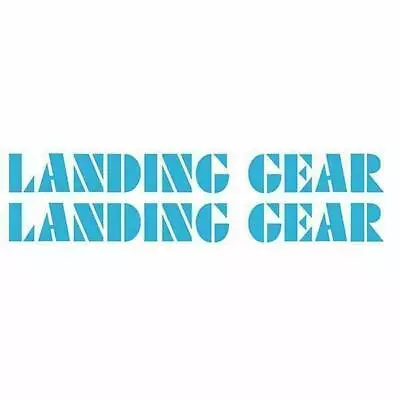 SE Racing - 80'S LANDING GEAR Fork Decals - BABY BLUE - Old School Bmx • $16.50