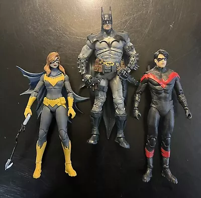 DC MULTIVERSE MCFARLANE  LOT(3) Nightwing Batman Batgirl Bat Family • $22.22
